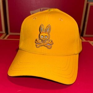 Yellow psycho bunny hat